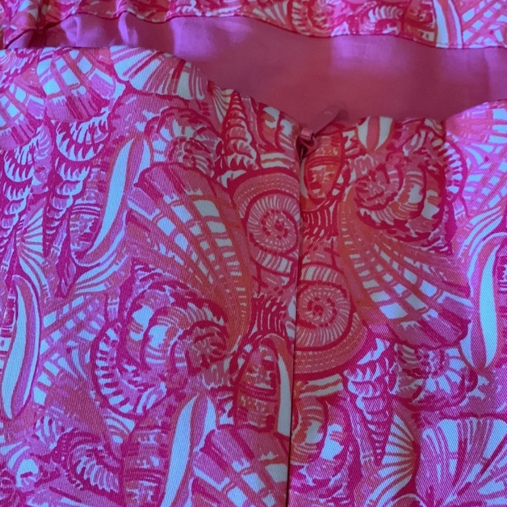 Vineyard Vines structured pink shell dress with ribbing - Picture 13 of 13